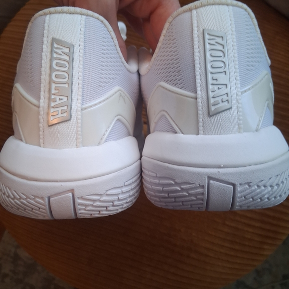 MOOLAH White Mesh Athletic Sneakers - Picture 3 of 8